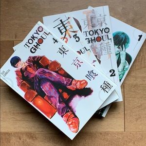 Tokyo Ghoul Manga Volumes 1-4 📚